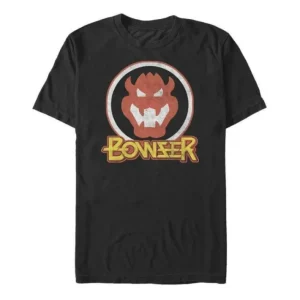Super Mario Bros. - Bowser Rocker Style - T-Shirt