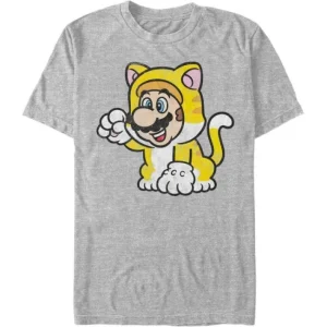 Super Mario Bros. - Cat Mario Solo - T-Shirt