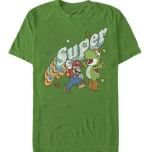Super Mario Bros. - Mario and Yoshi - T-Shirt