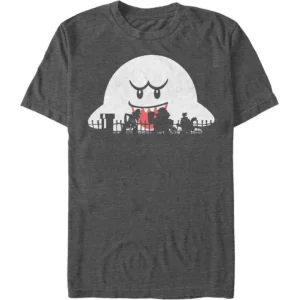 Super Mario Bros. - Mario Halloween Silhouettes - T-Shirt
