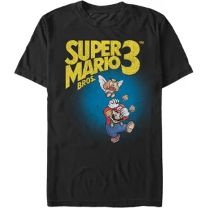 Super Mario Bros. - Super Mario Bros. 3 Mario Attacked - T-Shirt