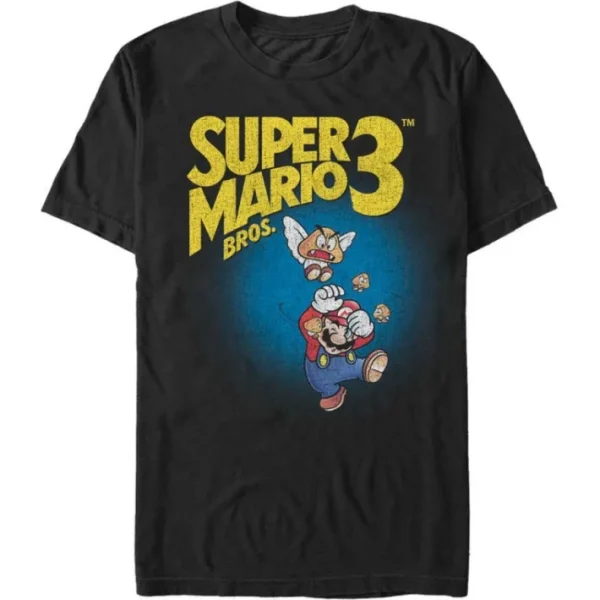 Super Mario Bros. - Super Mario Bros. 3 Mario Attacked - T-Shirt