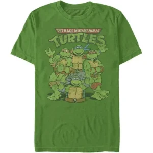 Teenage Mutant Ninja Turtles - Classic Turtles Retro Fade - T-Shirt