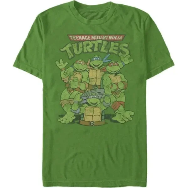 Teenage Mutant Ninja Turtles - Classic Turtles Retro Fade - T-Shirt