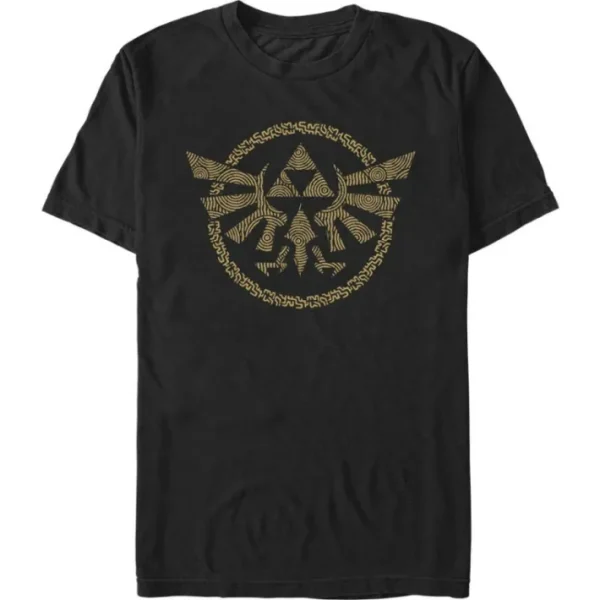 The Legend of Zelda - Hyrule Crest Gold - T-Shirt