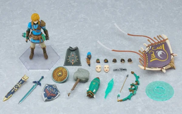 The Legend of Zelda - Tears of the Kingdom figma Link Deluxe Edition - Action Figure