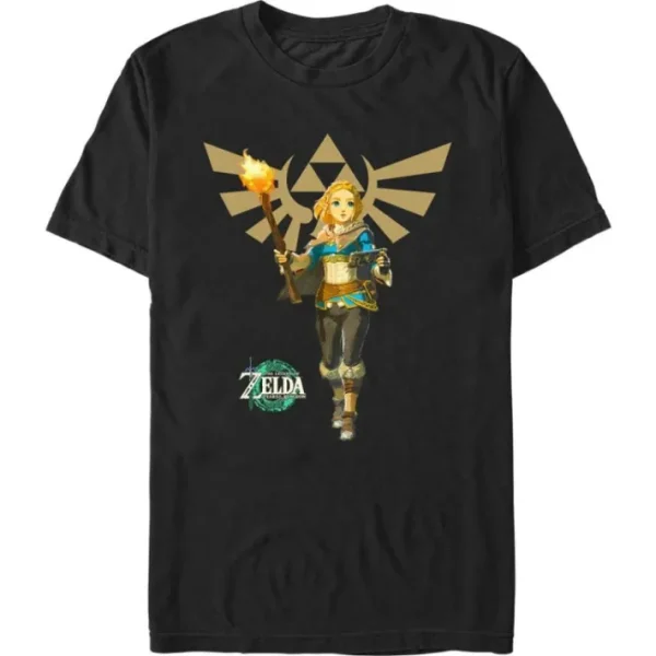 The Legend of Zelda - Tears of the Kingdom Zelda Crest - T-Shirt