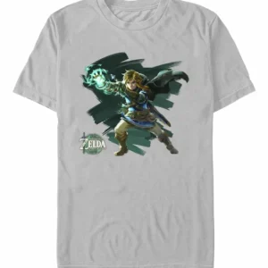 The Legend of Zelda - Tears of the Kingdom Painterly Link Stance - T-Shirt
