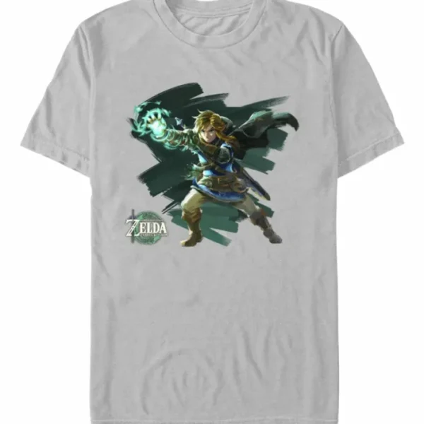 The Legend of Zelda - Tears of the Kingdom Painterly Link Stance - T-Shirt