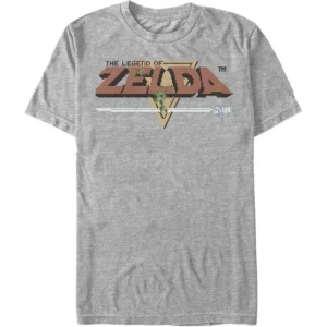 The Legend of Zelda - Zelda Original Pixel Logo - T-Shirt