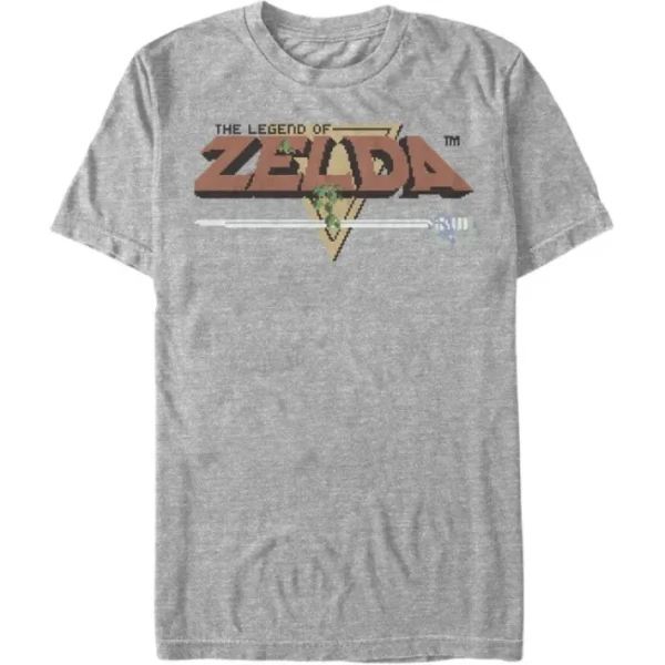 The Legend of Zelda - Zelda Original Pixel Logo - T-Shirt