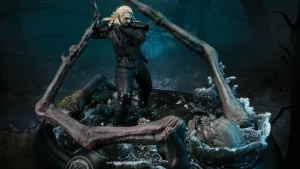 The Witcher - Geralt vs Kikimora - Statue