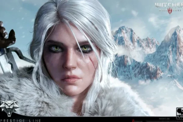 The Witcher 3 Wild Hunt - Ciri of Cintra 1-2 Scale - Statue