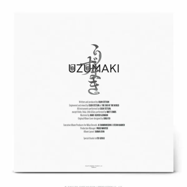 Uzumaki - Anime Series Original Soundtrack - Vinyl