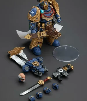 Warhammer 40,000 - Ultramarines Legion Praetor with Power Sword and Volkite Serpenta - Action Figure