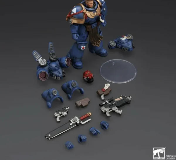 Warhammer 40,000: Space Marine 2 - Ultramarines Sergeant Gadriel - Action Figure